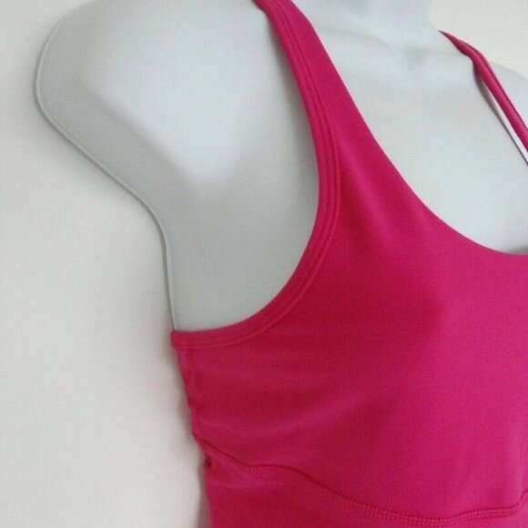 Share NWT LULULEMON JWMG Magenta Cottony 4 Way Stretch Crossback Tank II Top 6 - Picture 4 of 7